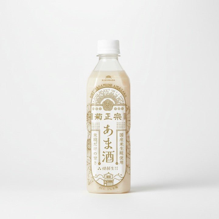 菊正宗 あま酒 500mL PET - 酒粕タイプだけど砂糖不使用のこだわり派 - 甘酒百科 - あまざけのこと、ぜんぶ