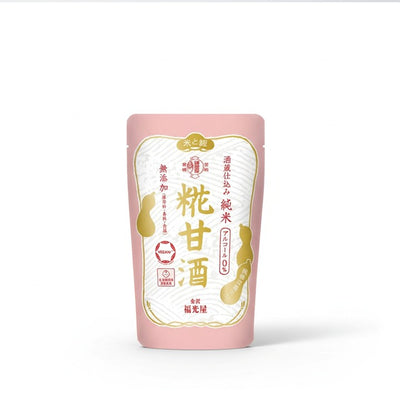 酒蔵仕込み 純米 糀甘酒 - 雪解けの百年水が生み出す澄んだ味わい